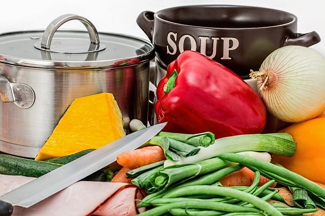 Öffnet die Seite 'Kochen Sie sich gesund!'